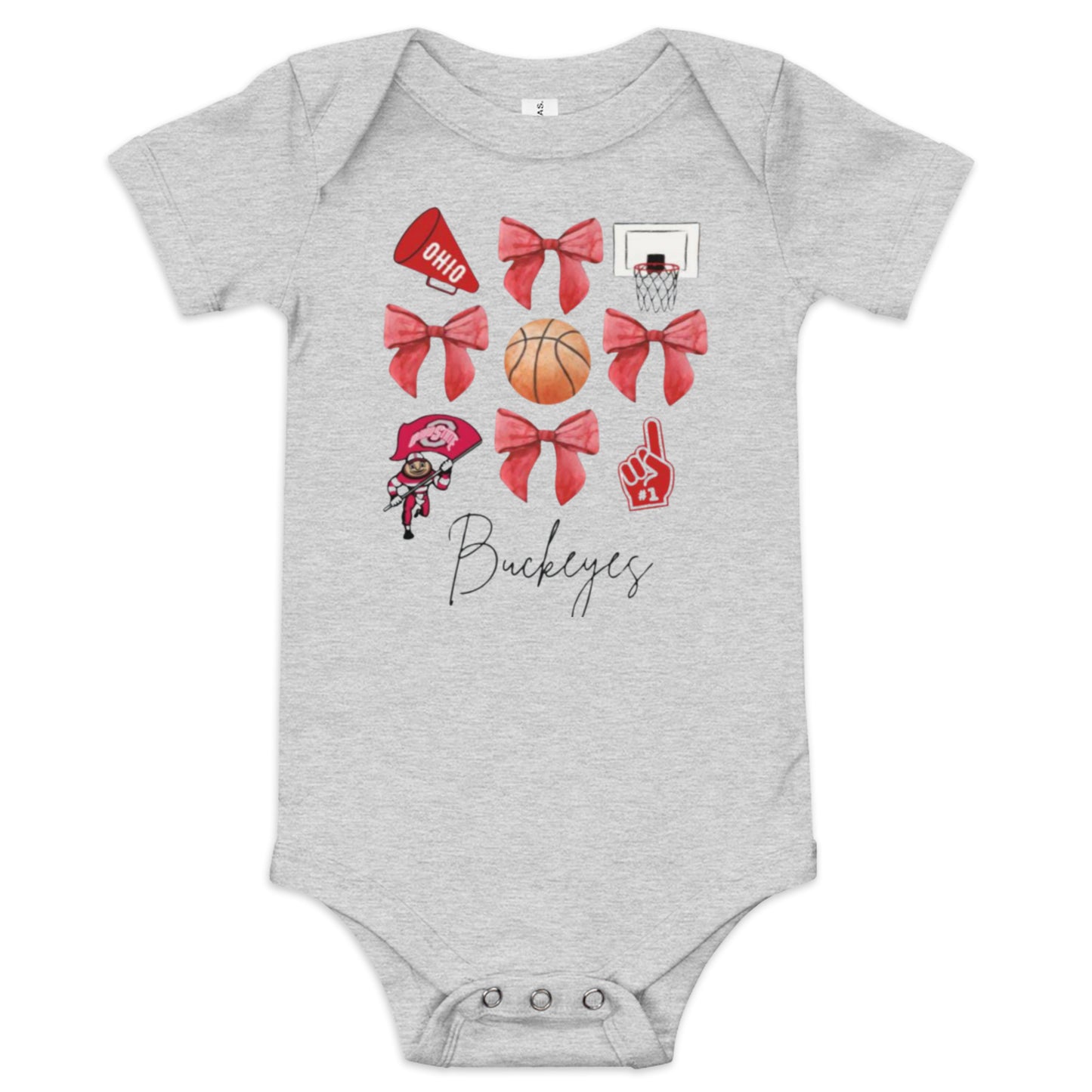 Ohio State Baby Onsie