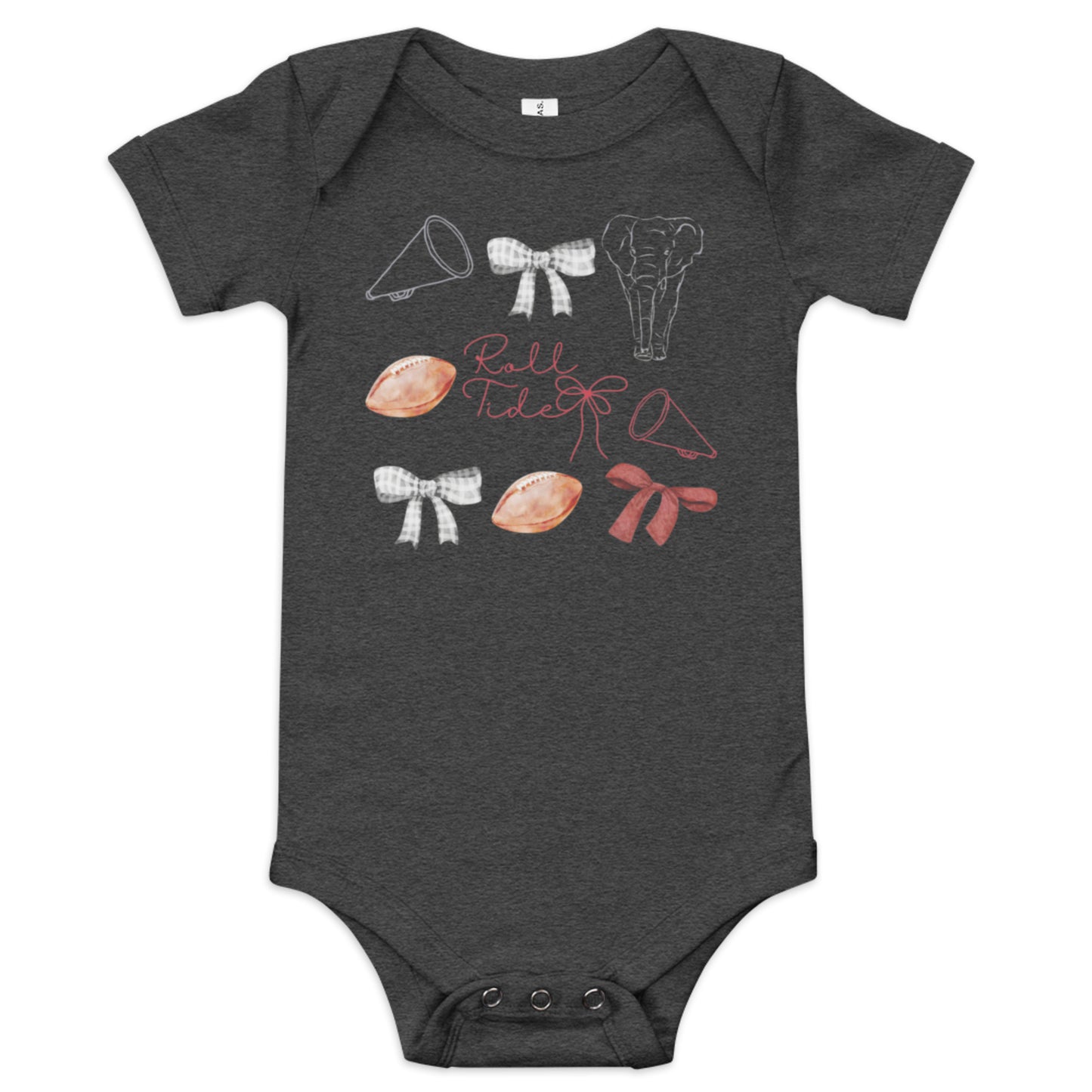 Alabama Rolltide Baby Onesie