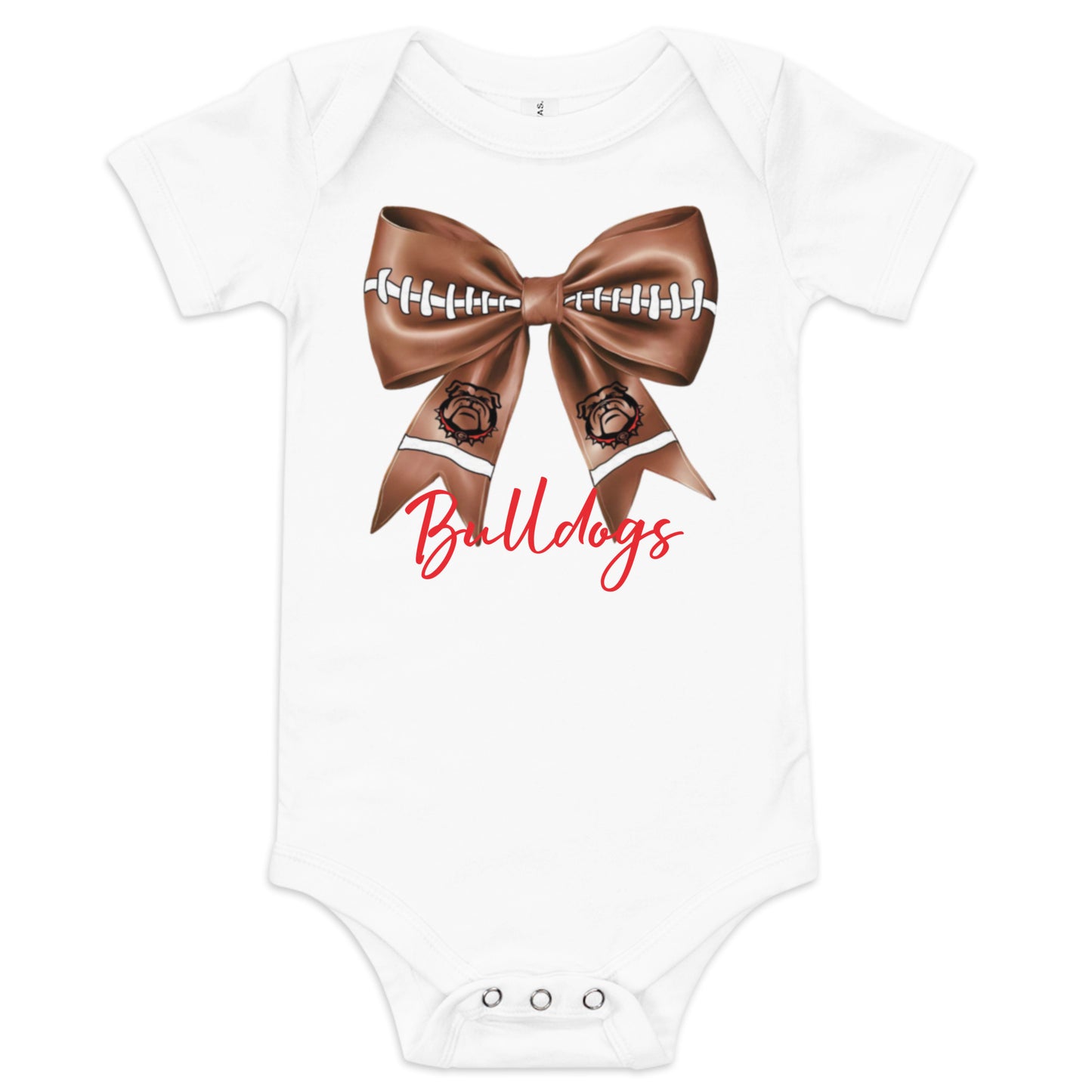 Georgia Bulldogs Baby Onesie