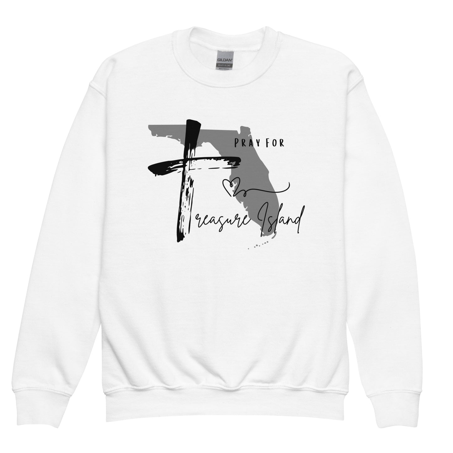Treasure Island Florida Youth crewneck sweatshirt