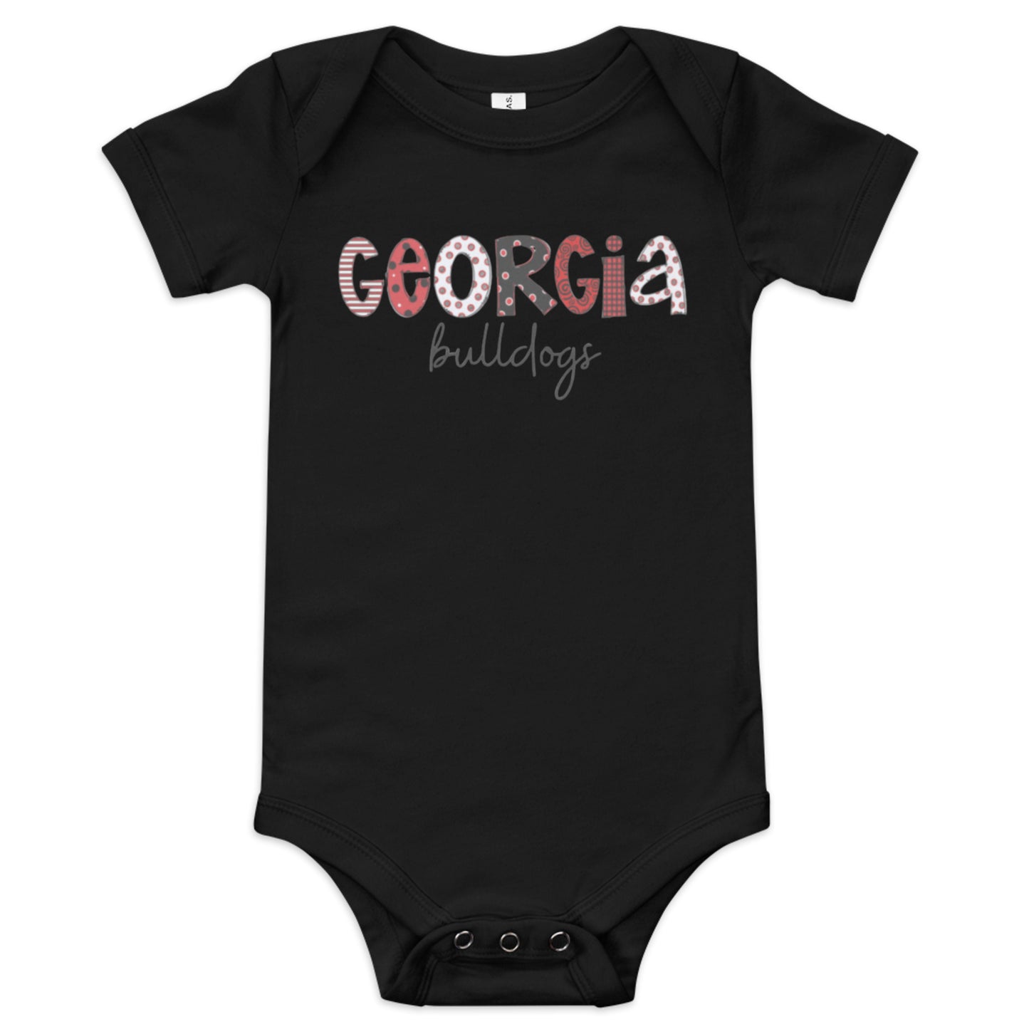 Georgia Bulldogs Baby Onesie