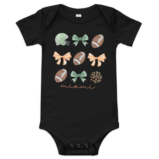 Miami Hurricanes Baby Onesie