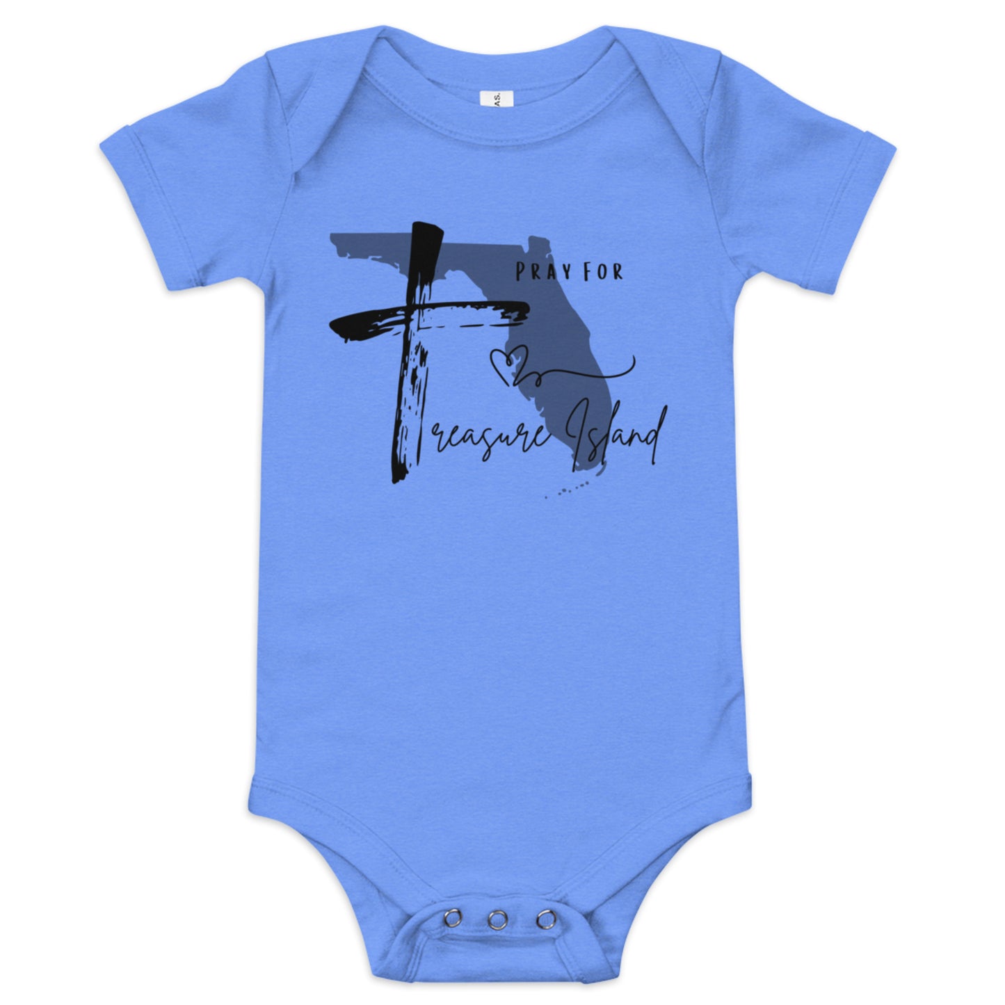 Treasure Island Florida Baby short sleeve one piece