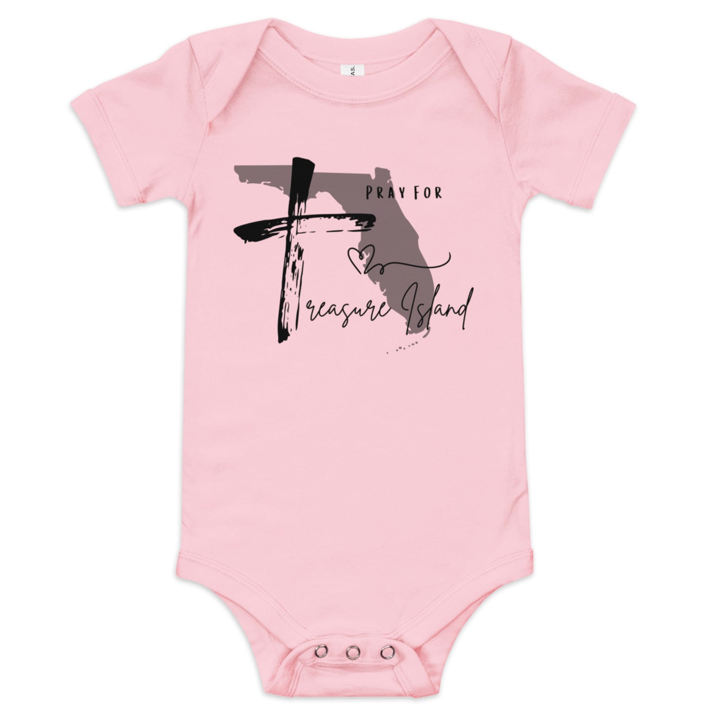 Treasure Island Florida Baby short sleeve one piece