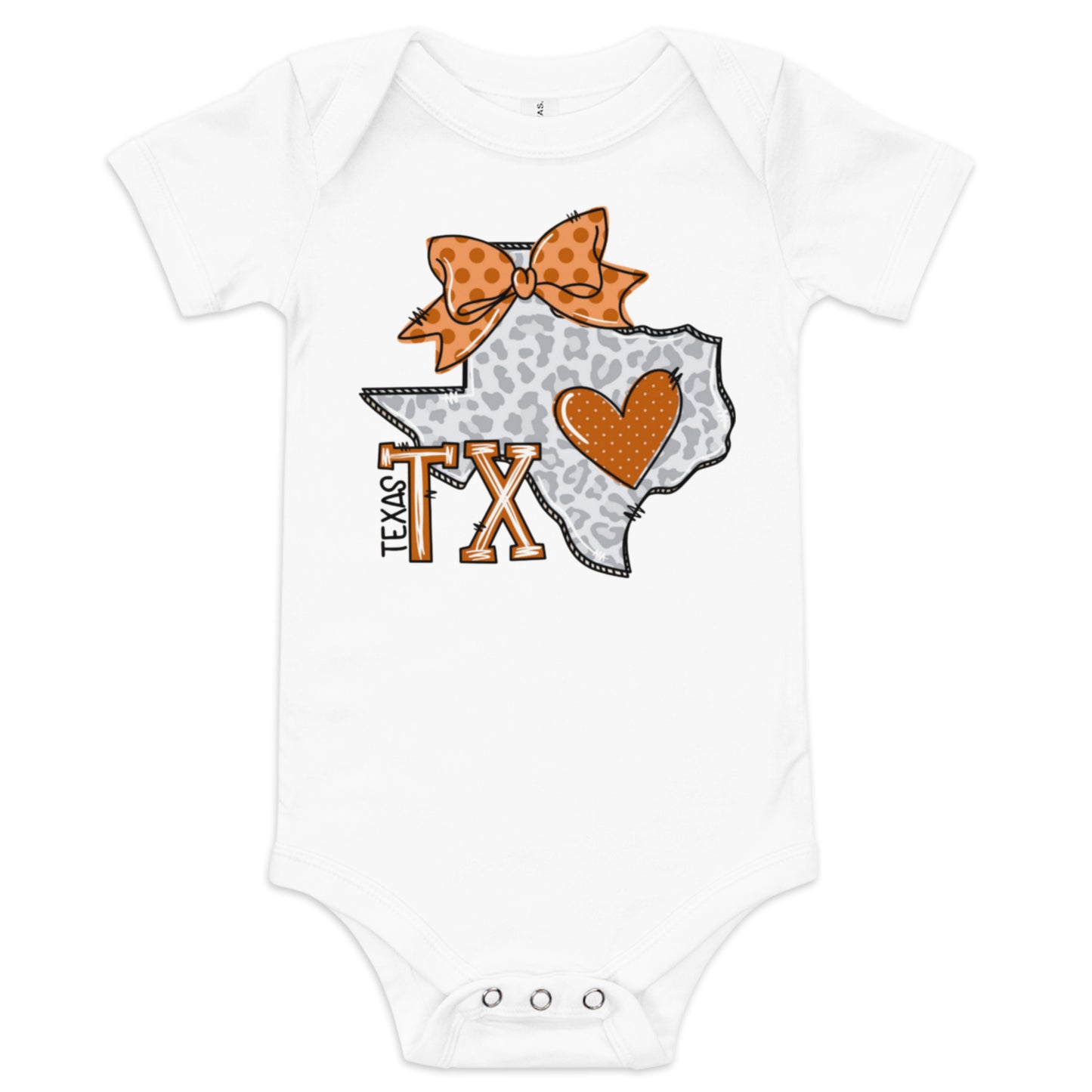 Texas Longhorns Baby Onesie