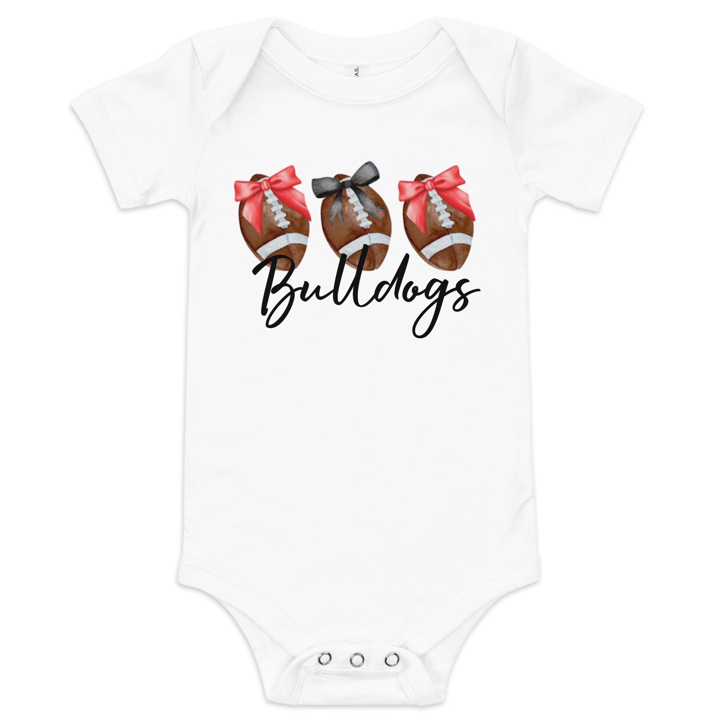 Georgia Bulldogs Baby Onesie