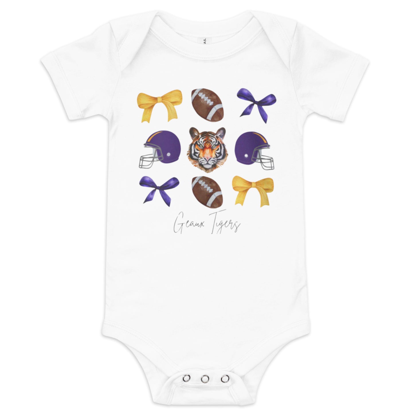 LSU Baby Onesie