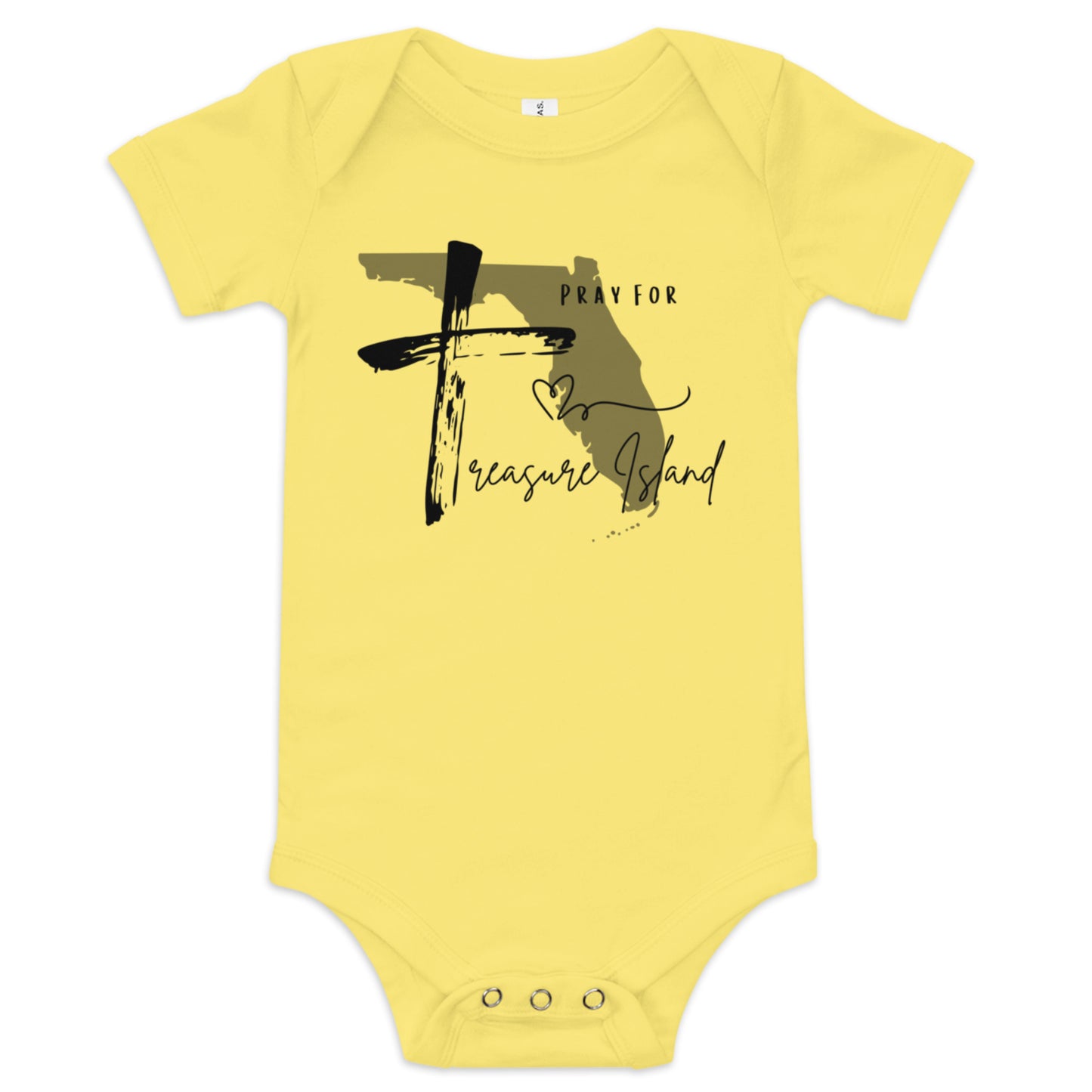 Treasure Island Florida Baby short sleeve one piece