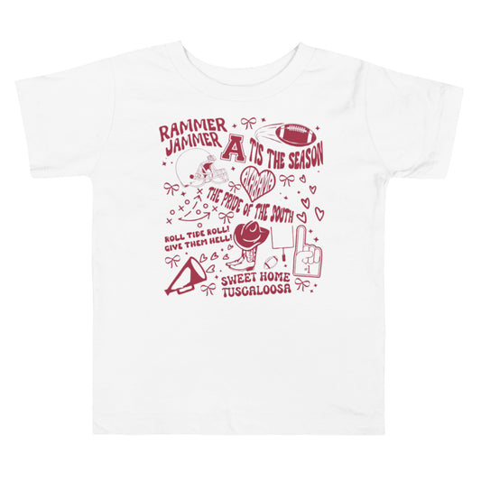 Alabama Rolltide Toddler Tshirt