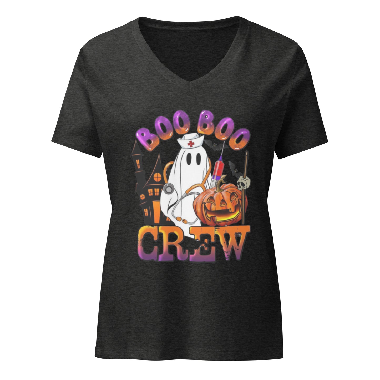 Halloween Vneck T-Shirt