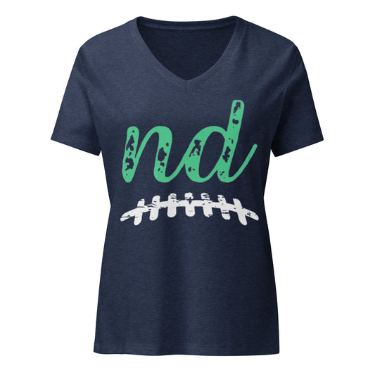 Notre Dame Vneck Tshirt