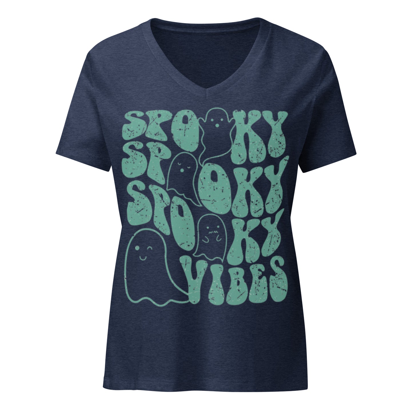 Halloween Vneck T-Shirt
