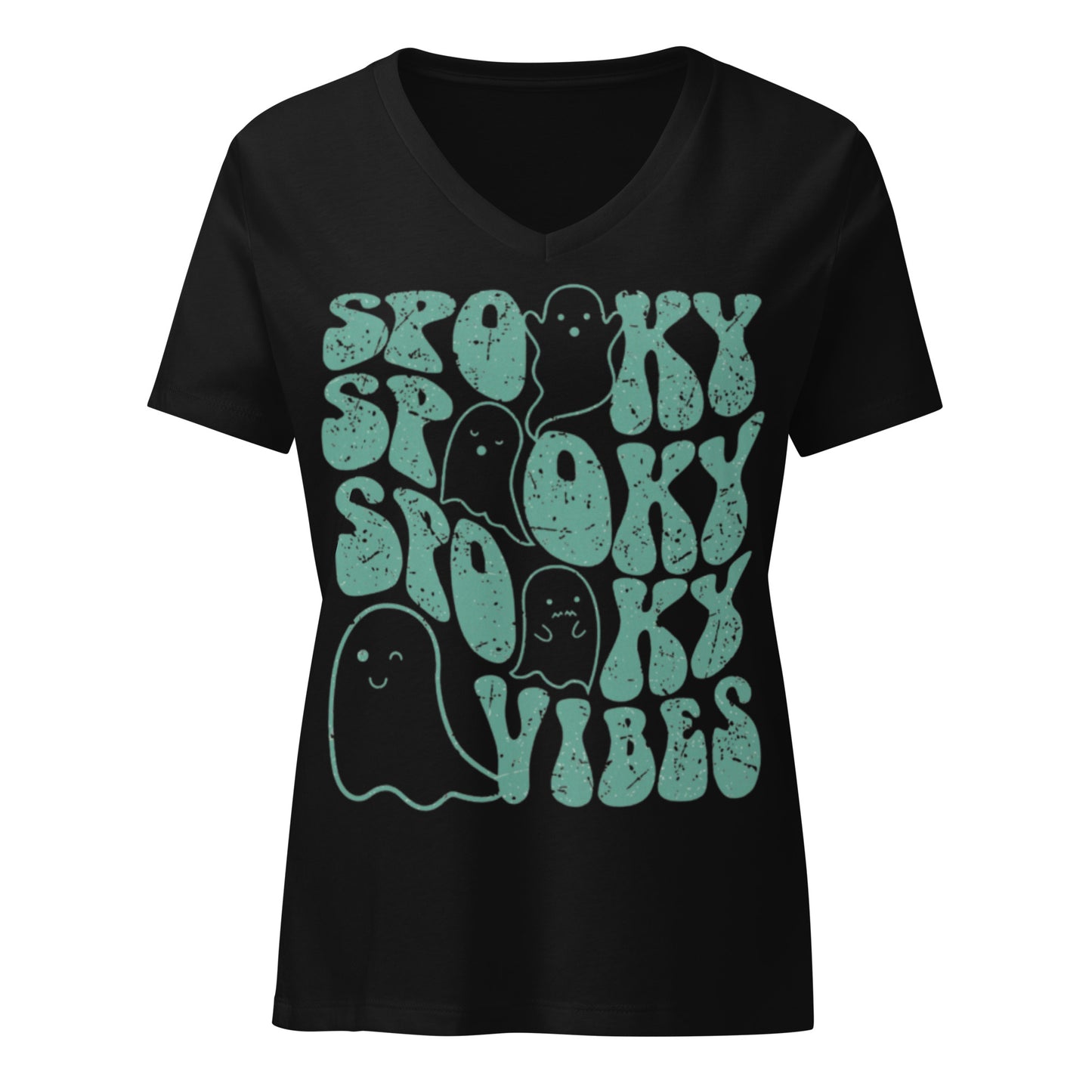 Halloween Vneck T-Shirt
