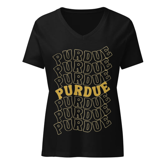 Purdue Boilermakers Vneck T-Shirt