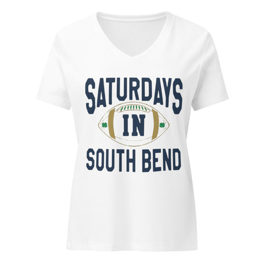 Notre Dame Vneck Tshirt