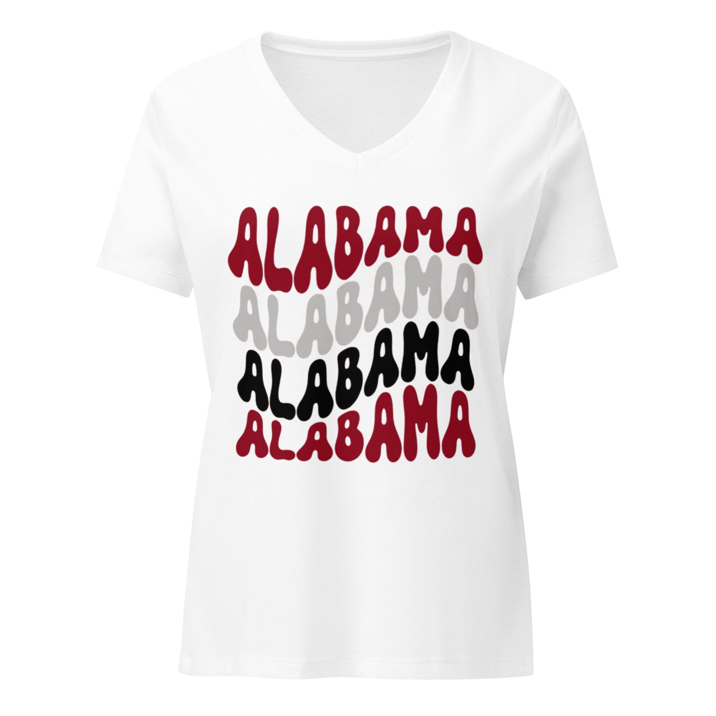 Alabama Rolltide Vneck Tshirt