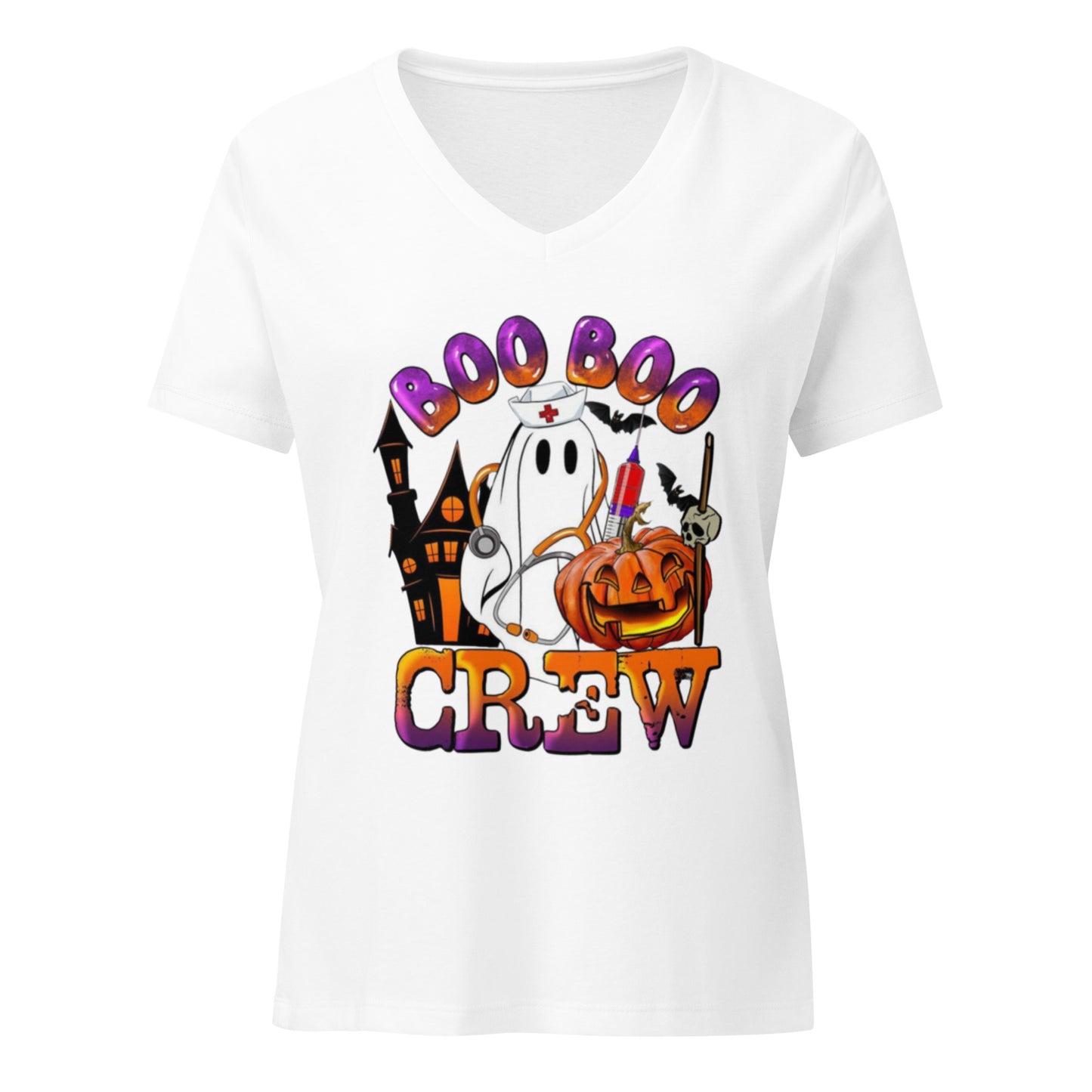 Halloween Vneck T-Shirt