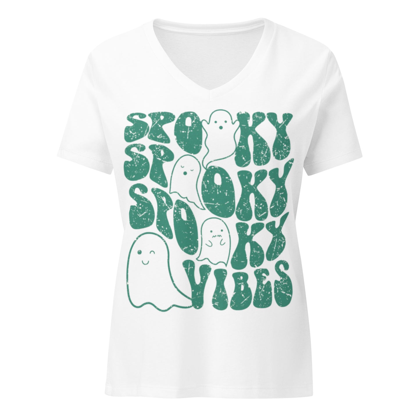 Halloween Vneck T-Shirt