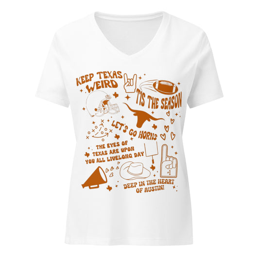 Texas Longhorns Vneck T-Shirt