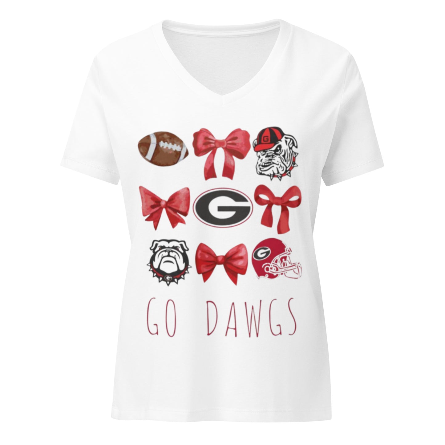 Georgia Bulldogs Vneck T-Shirt