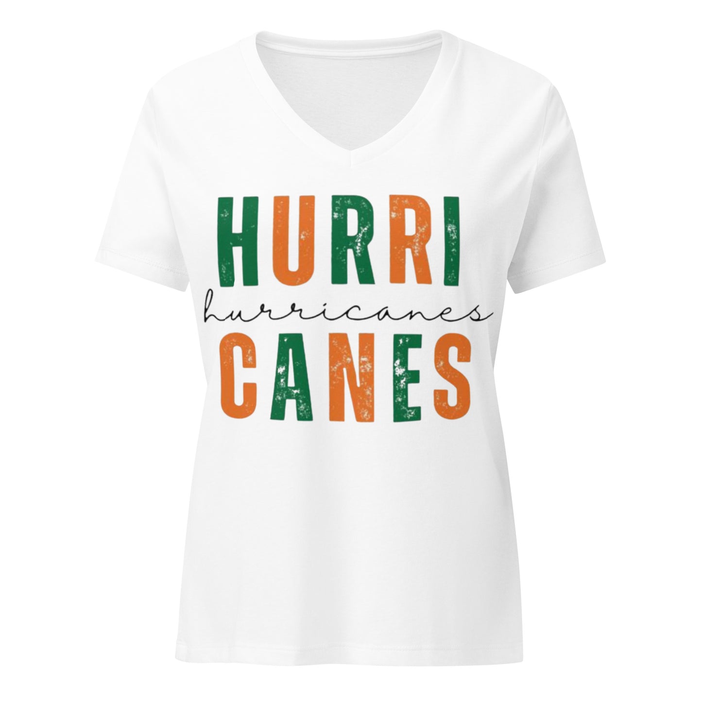 Miami Hurricanes Vneck T-Shirt