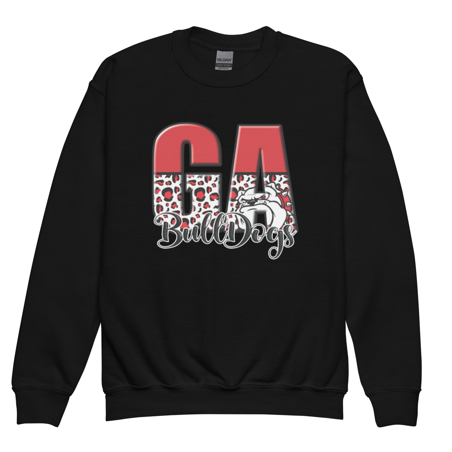 Georgia Bulldogs Youth Crewneck