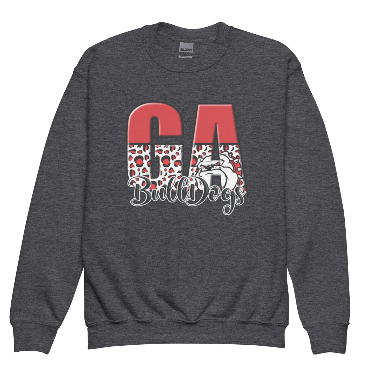 Georgia Bulldogs Youth Crewneck