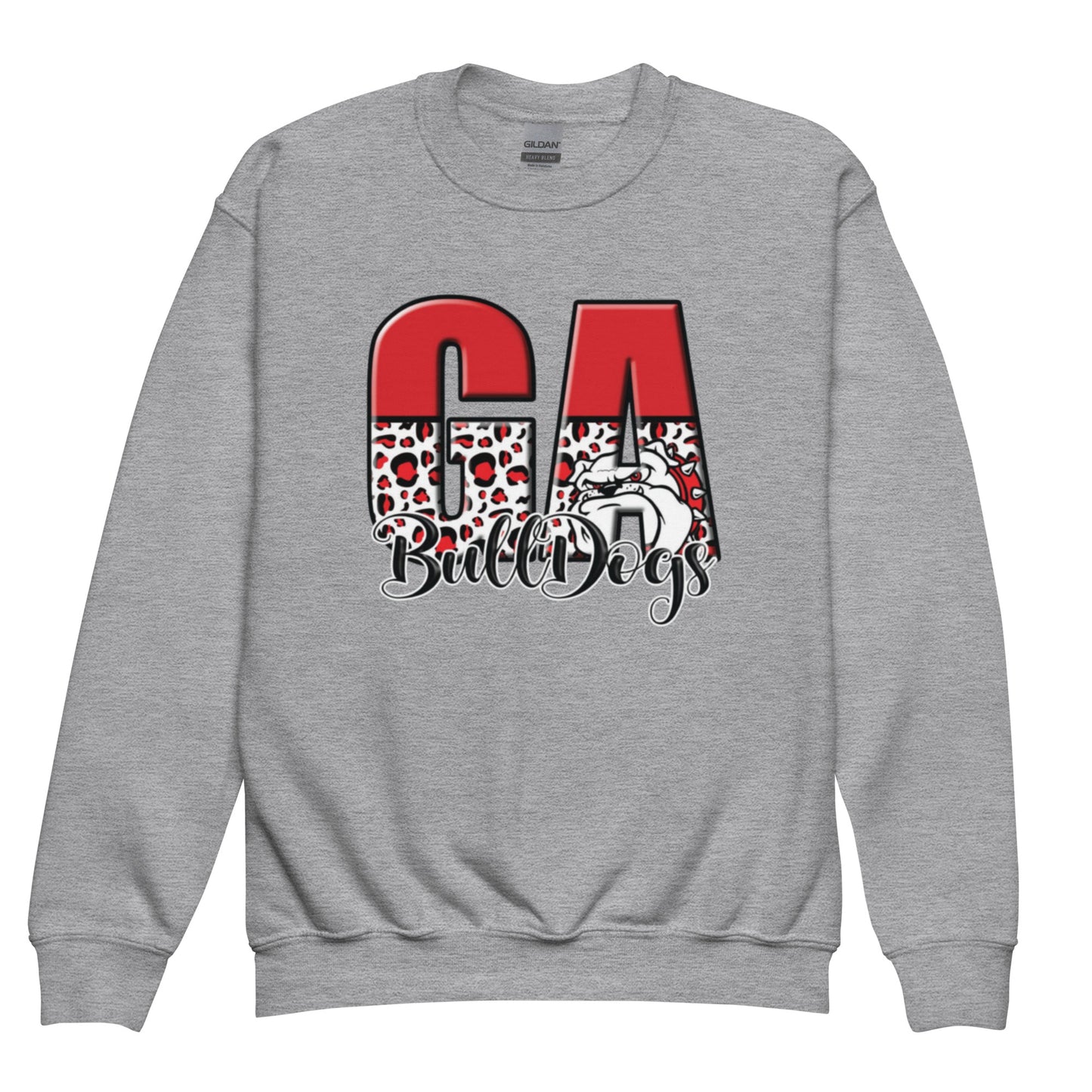 Georgia Bulldogs Youth Crewneck