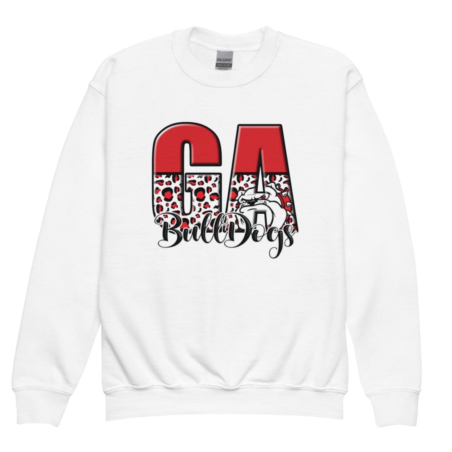 Georgia Bulldogs Youth Crewneck