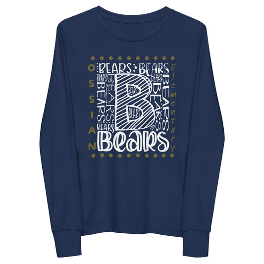 Ossian Elementary Bears Youth Long Sleeve