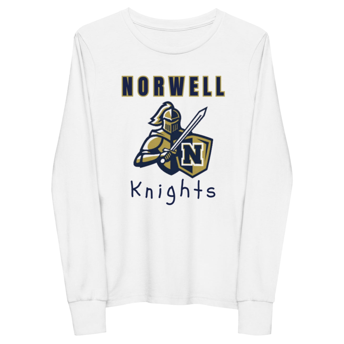 Norwell Knights Youth Long Sleeve Shirt