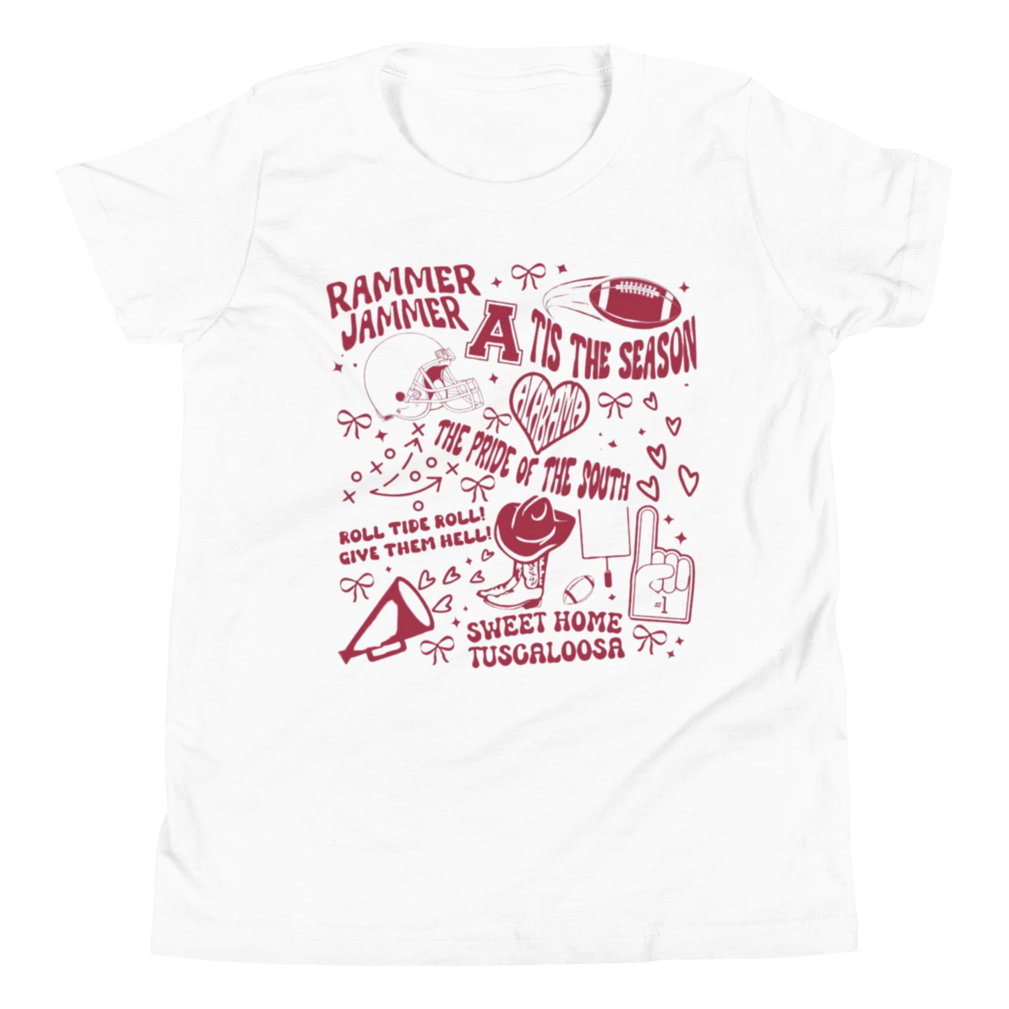 Alabama Rolltide Youth Tshirt